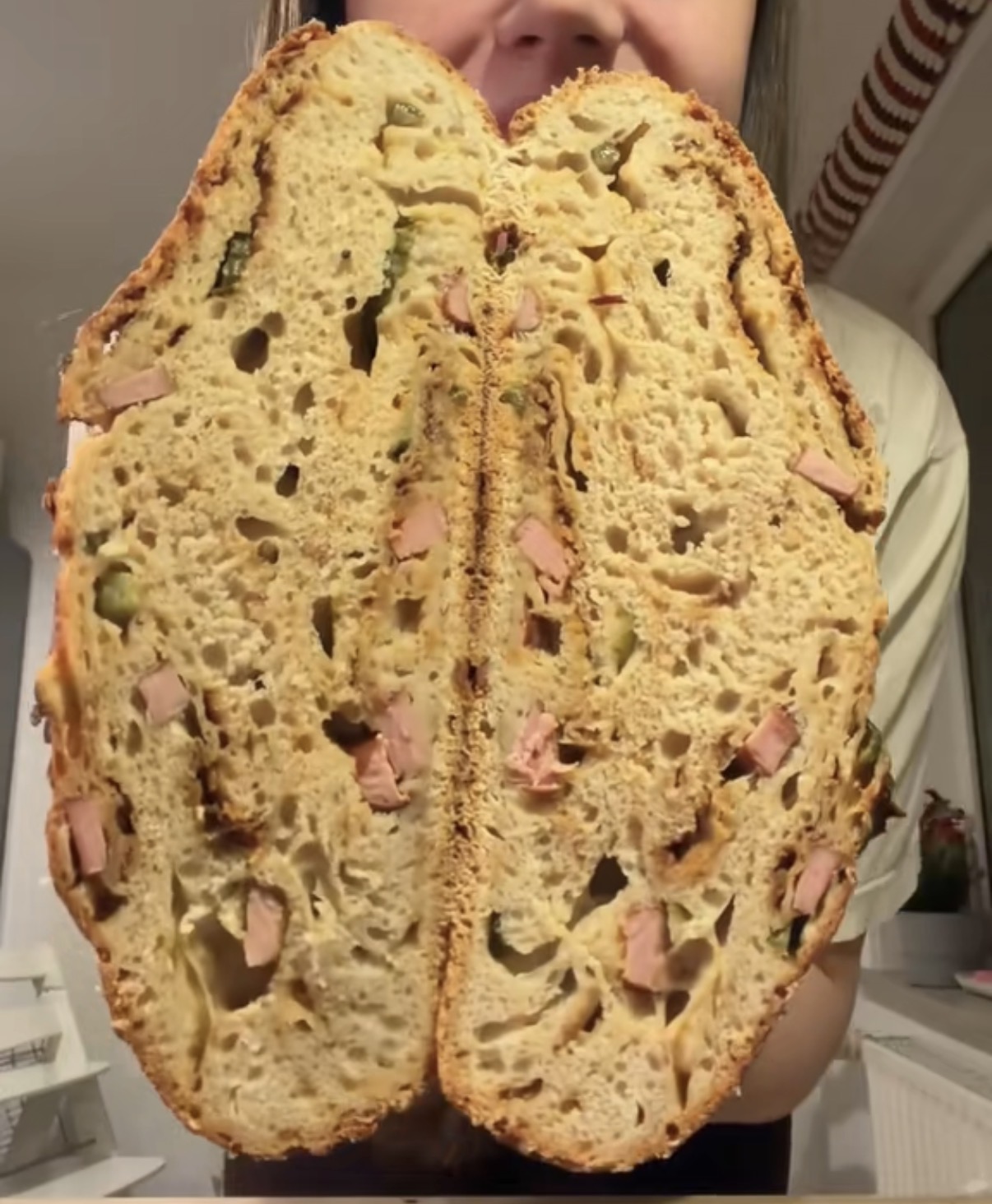 Hot Dog Sauerteigbrot
